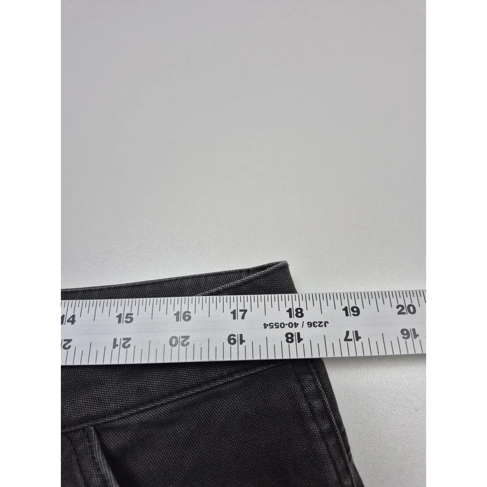 REI Co-op Women's Trailsmith Pants Utility Style Canvas Gray 14 Double Knee